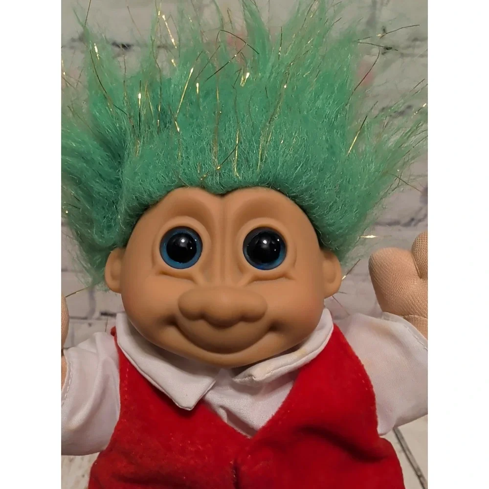 Vintage Russ Troll Christmas Boy 8